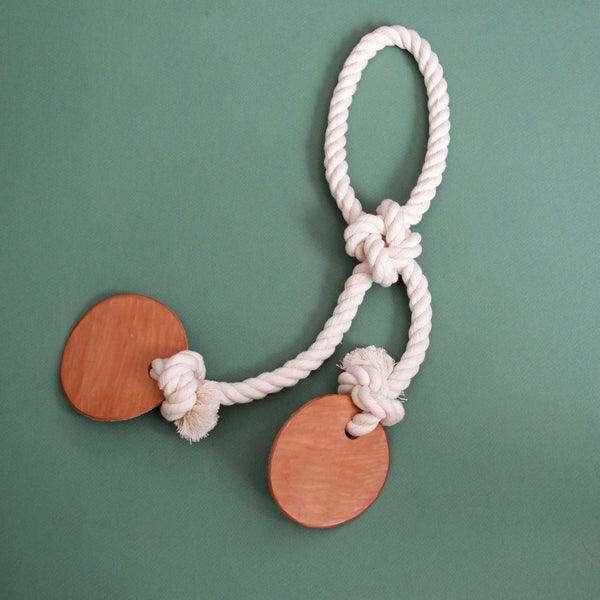 knotted cotton rope tug toy | Sweet Beest